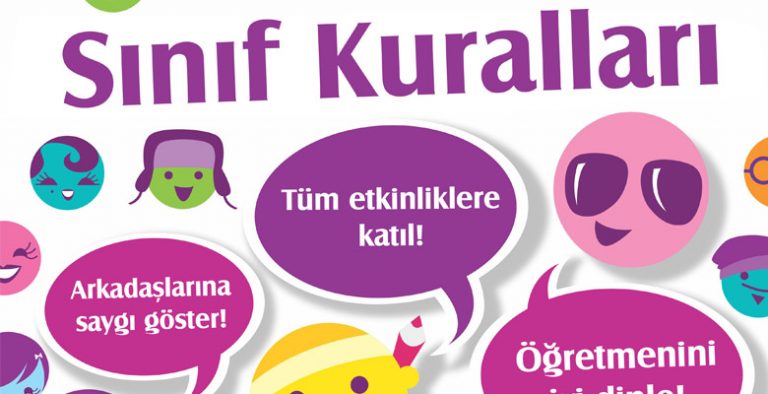 Sınıf Kuralları Afişleri