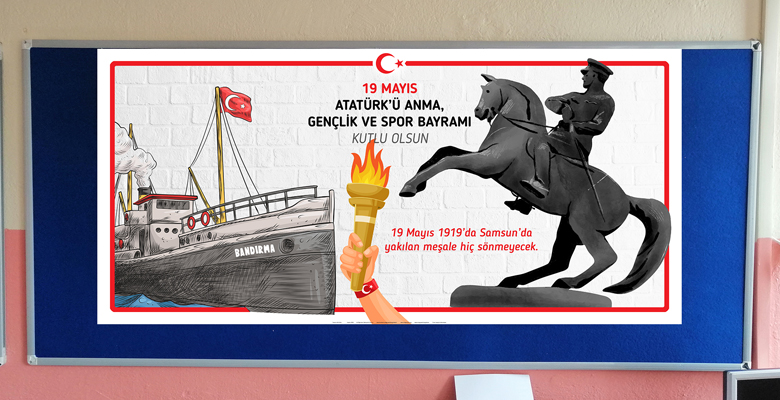 19 Mayıs Atatürk’ü Anma Gençlik ve Spor Bayramı Pano ve Poster Dokümanları