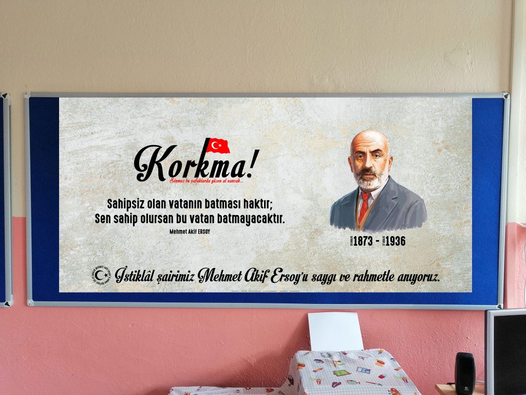 Mehmet Akif Ersoy U Anma Haftasi Hazir Pano Ve Poster Tasarimlari