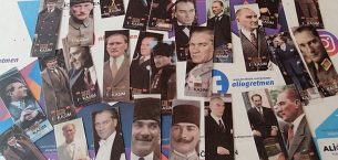 Renkli Atatürk Ayraçları