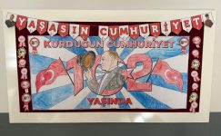 29 Ekim Cumhuriyet Bayramı Poster Boyama