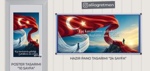 Bayrak Posteri ve Panosu