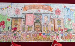 23 Nisan 2026 Poster Boyama