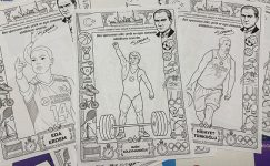 Türk Sporcuları Boyama Sayfaları